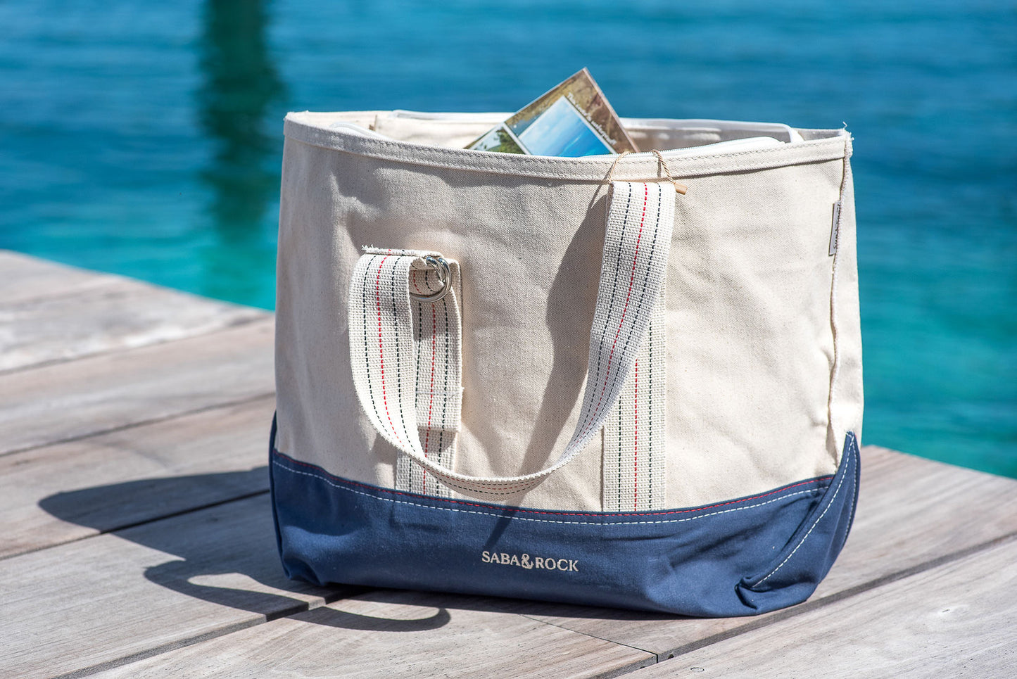 Canvas Boaters Tote