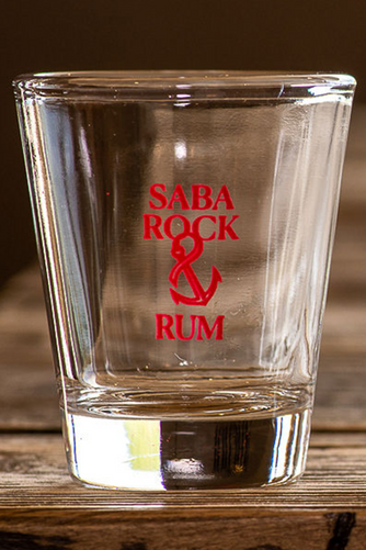 Shot Glass - Saba Rock Rum