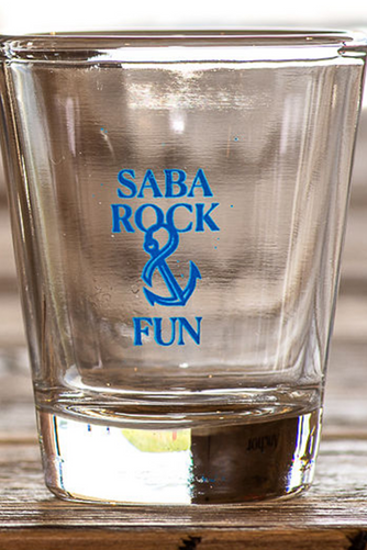 Shot Glass - Saba Rock Fun
